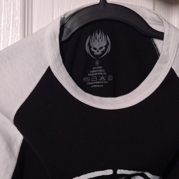 The Offspring: Let The Bad Times Roll Tour 2023 USED Raglan Shirt (M, Rock) - Picture 3 of 8